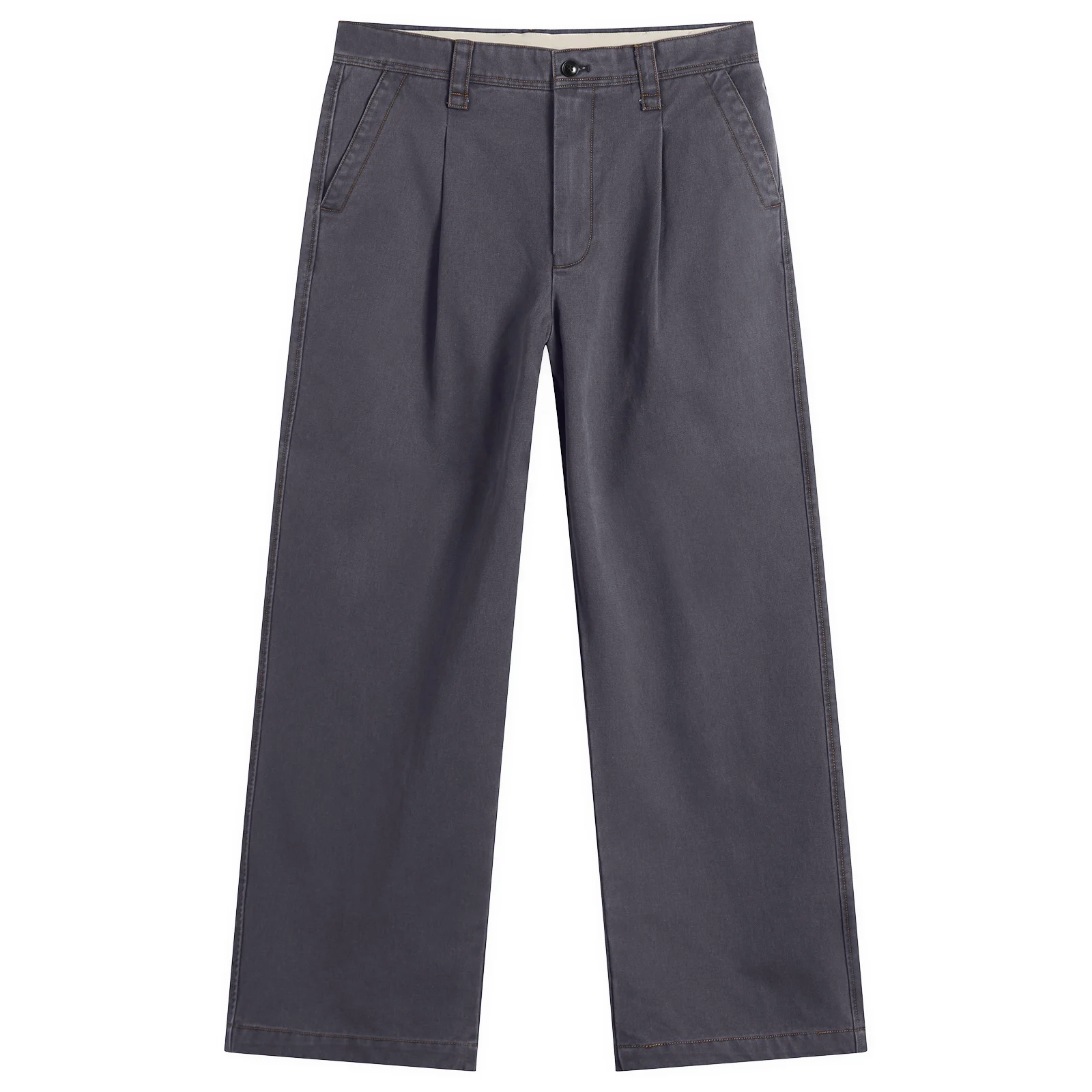 Bound Heavy Canvas Workwear Trousers