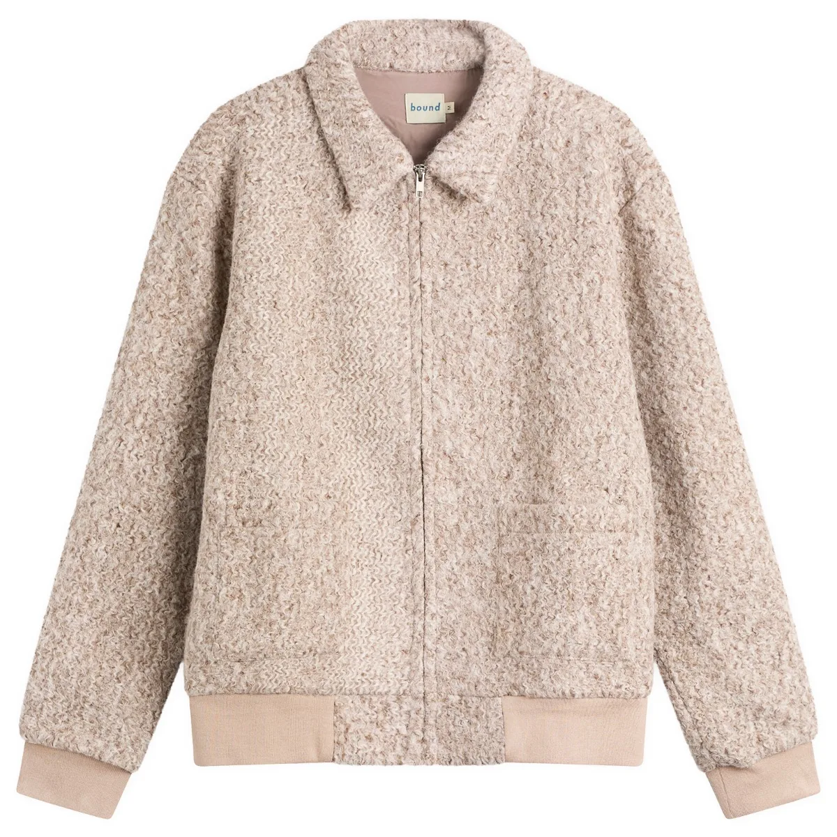 Bound Cloud Textured Jacket
