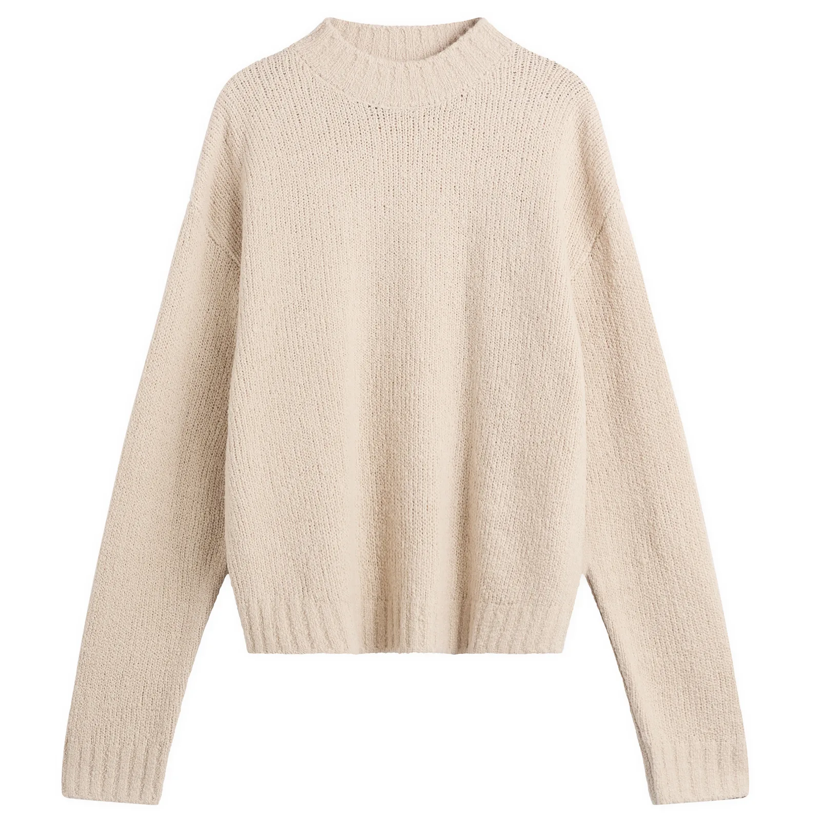 Bound Cropped Wool Jumper