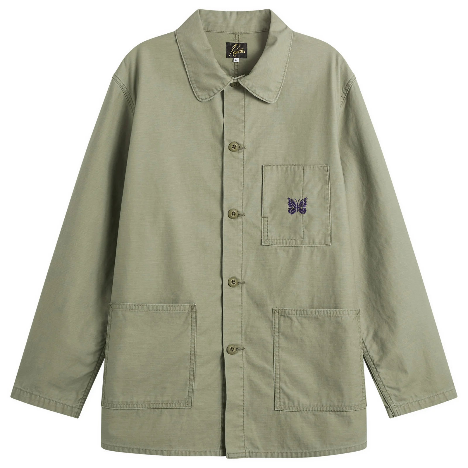 Needles Reversed Sateen Coverall Jacket