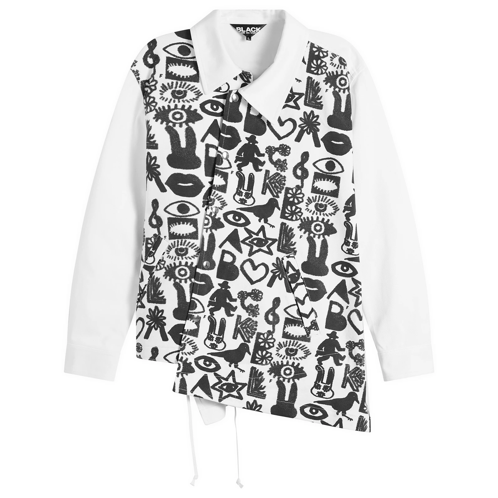 Comme des Garçons Black Cotton Jacket