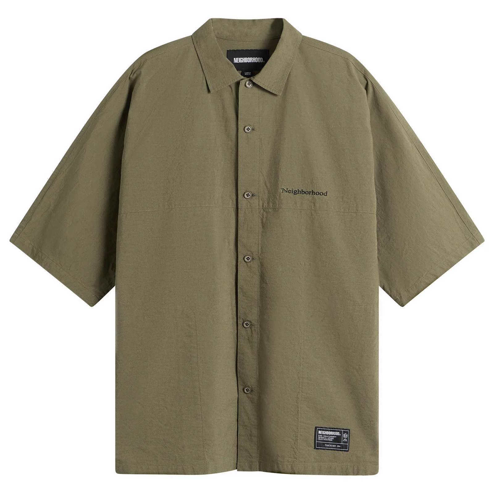 Neighborhood Dolman Logo Short Sleeve Shirt