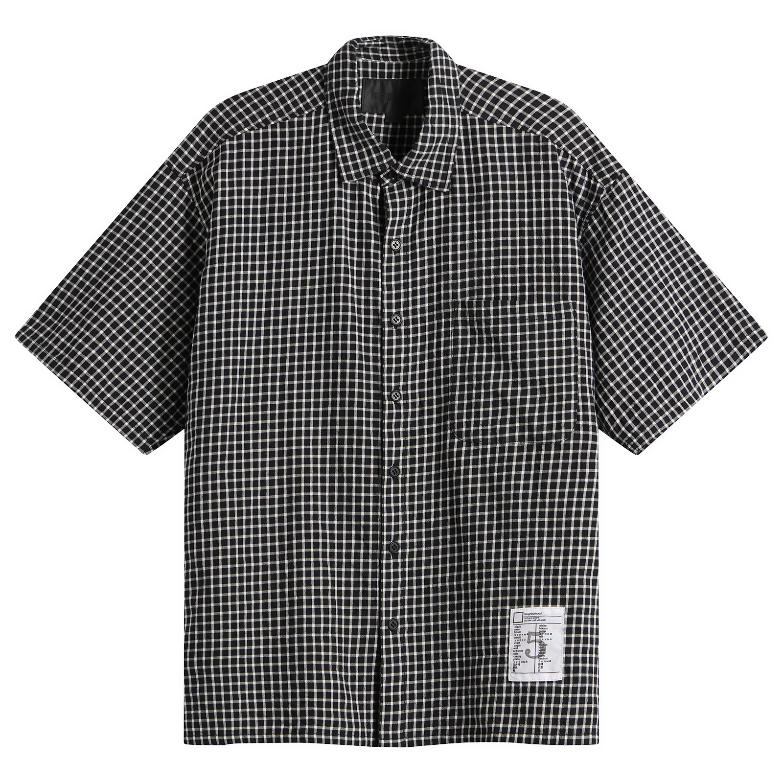 Neighborhood BW Check Short Sleeve Shirt