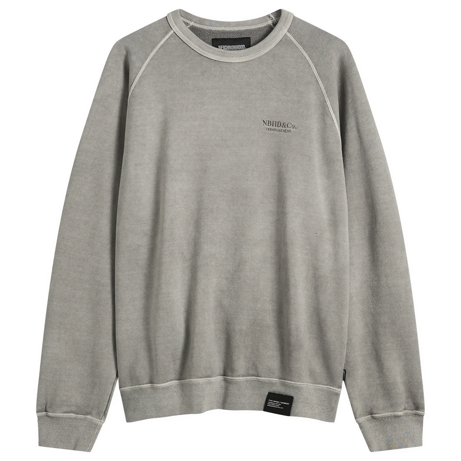 Neighborhood Pigment Dyed Logo Sweatshirt