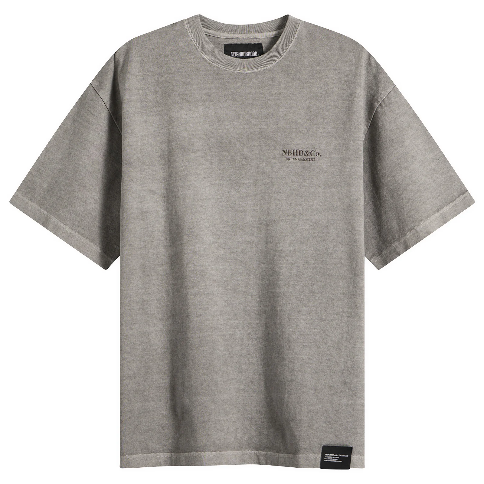 Neighborhood Pigment Dyed Logo T-Shirt