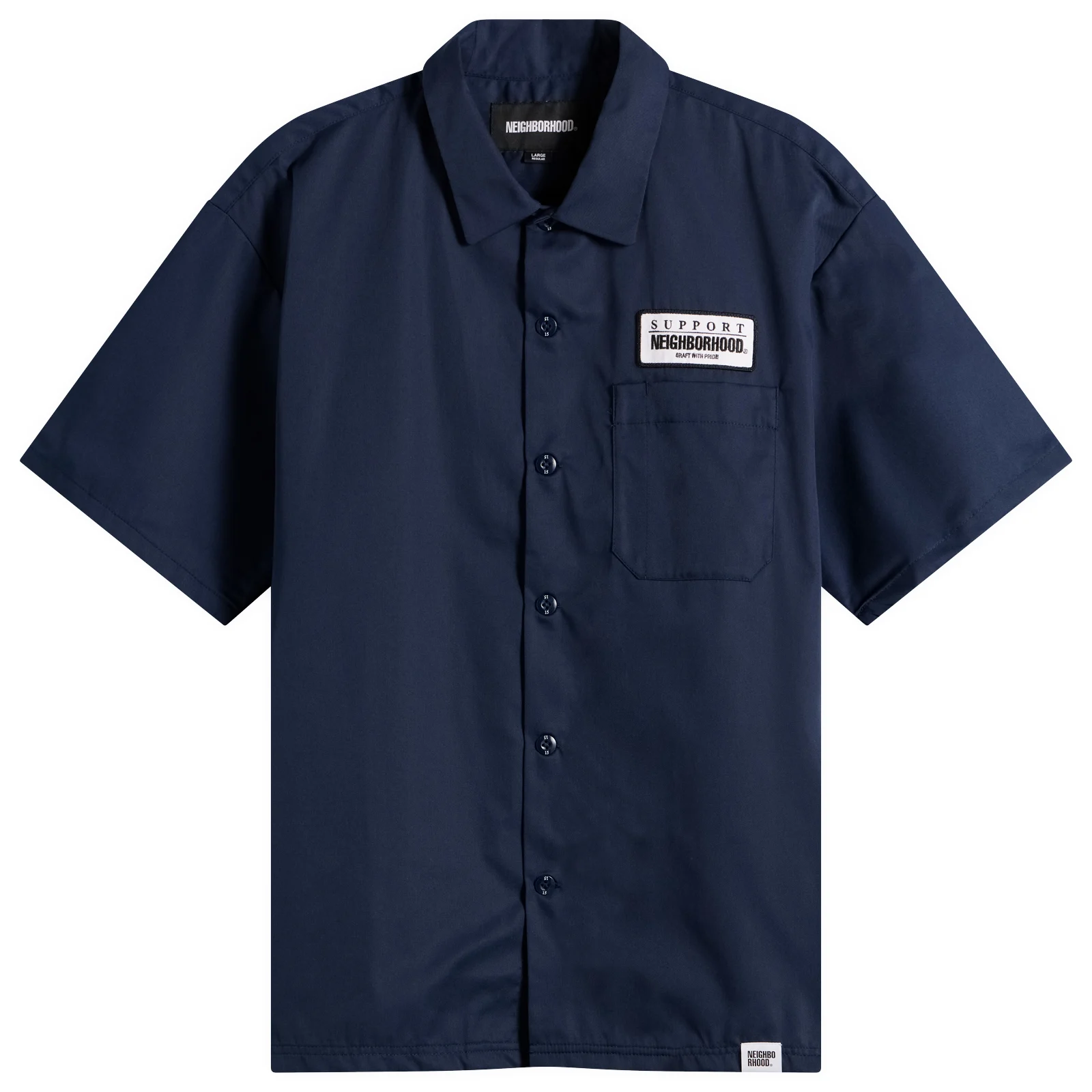 Neighborhood Classic Short Sleeve Work Shirt 1