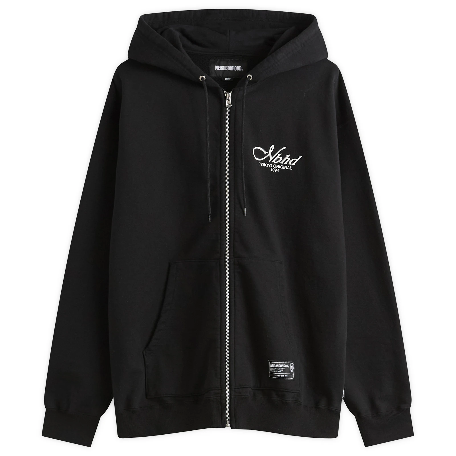 Neighborhood Staple Logo Zip Hoodie