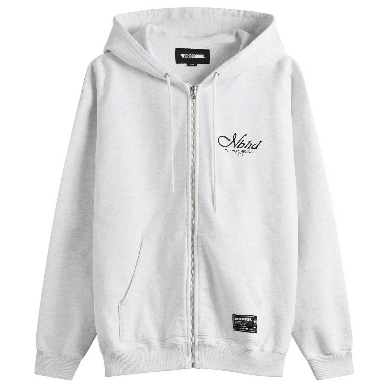 Neighborhood Staple Logo Zip Hoodie