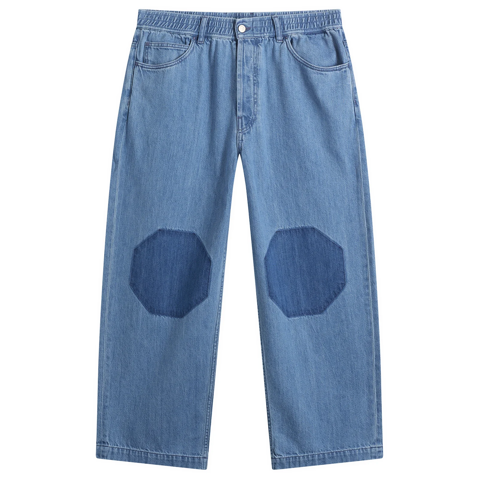 EBiT Octagon Patch Denim Jeans