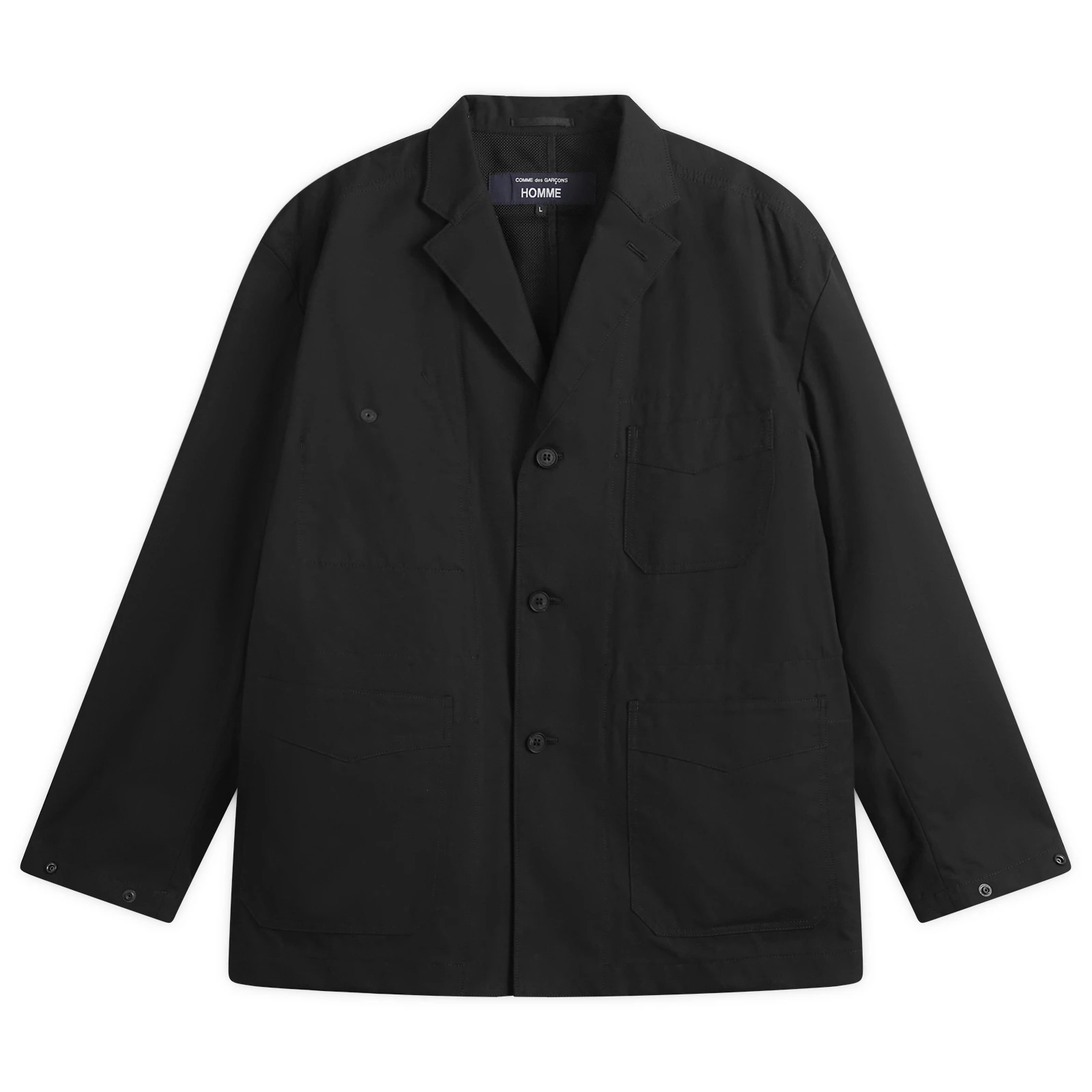Comme des Garçons Homme Cotton Yarn Dyed Jacket