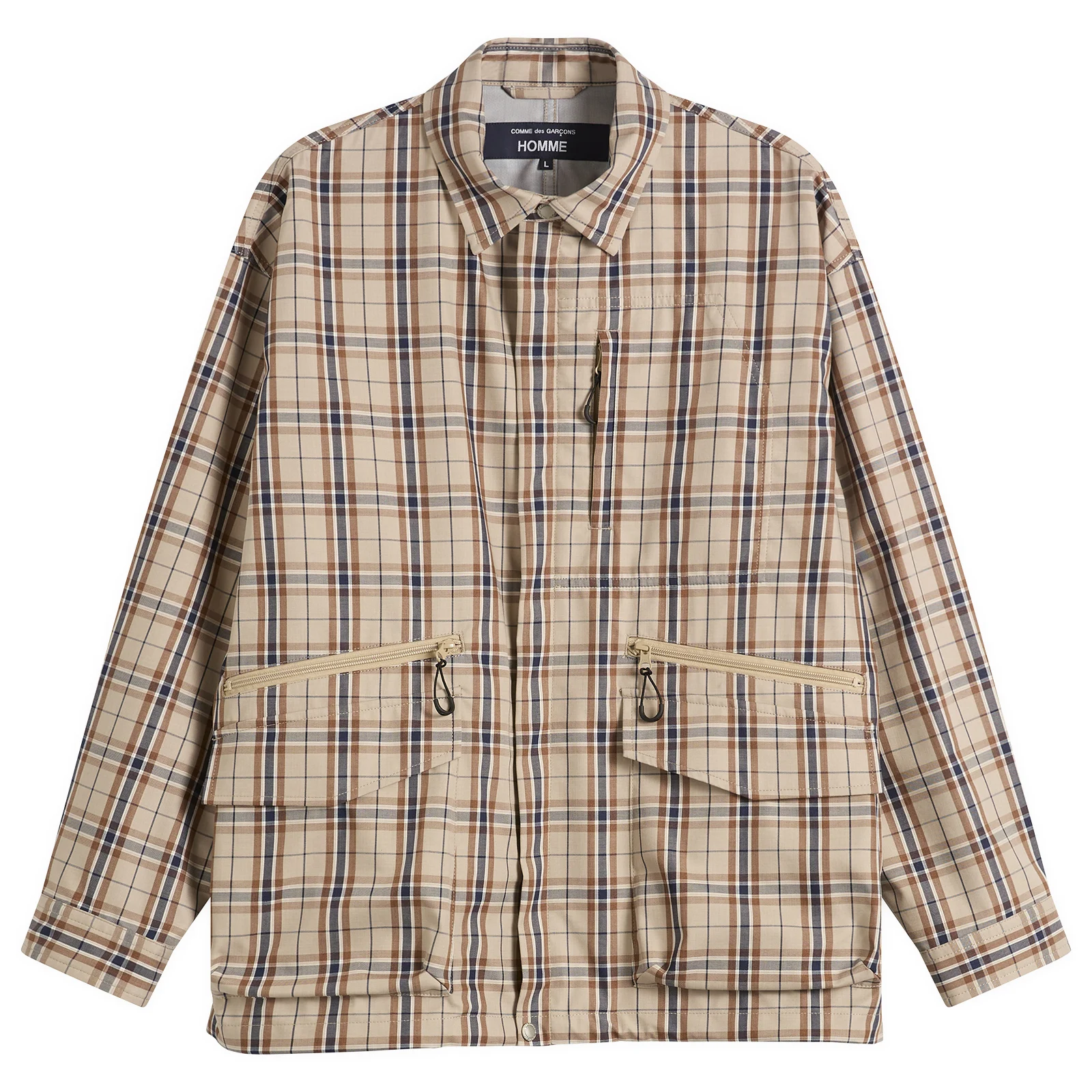 Comme des Garçons Homme Check Triple Layer Jacket