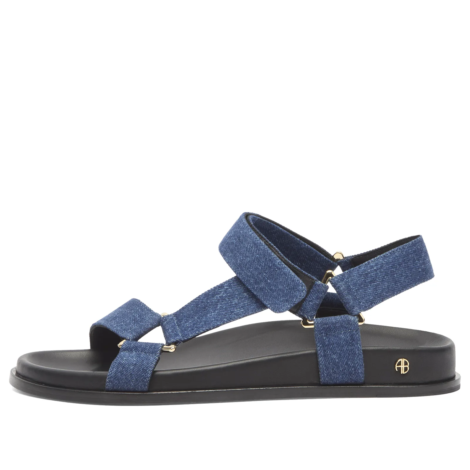 Anine Bing Jess Denim Sandals