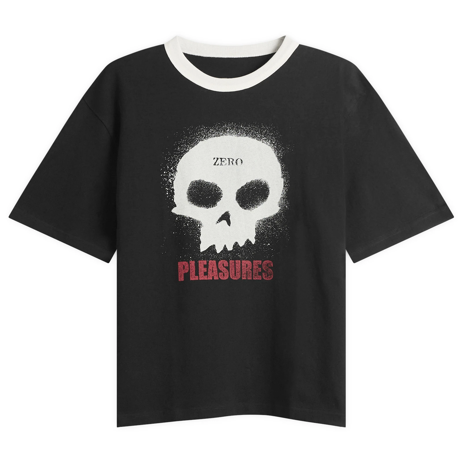 Pleasures x Zero Single Skull Heavyweight T-Shirt