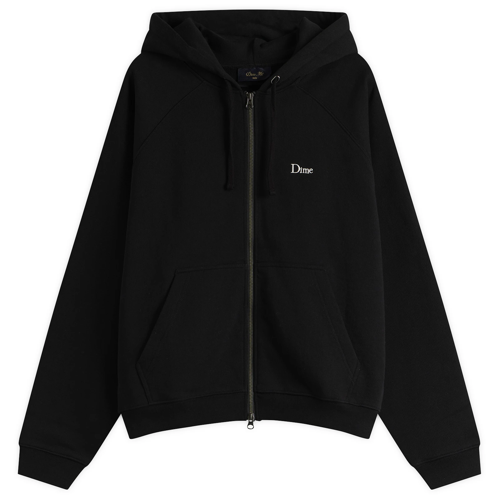 Dime Classic Small Logo Zip Hoodie