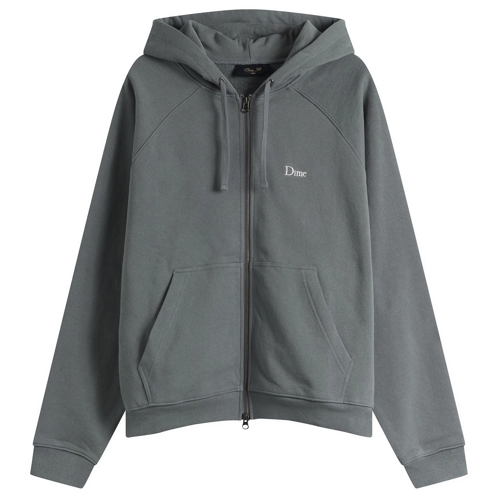 Dime Classic Small Logo Zip Hoodie