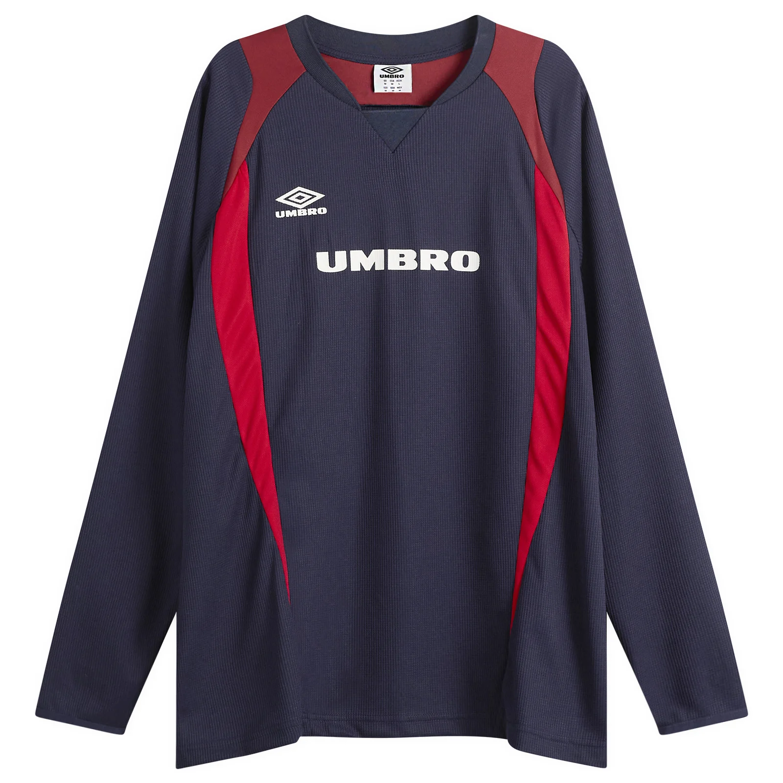 Umbro Panelled Long Sleeve Jersey