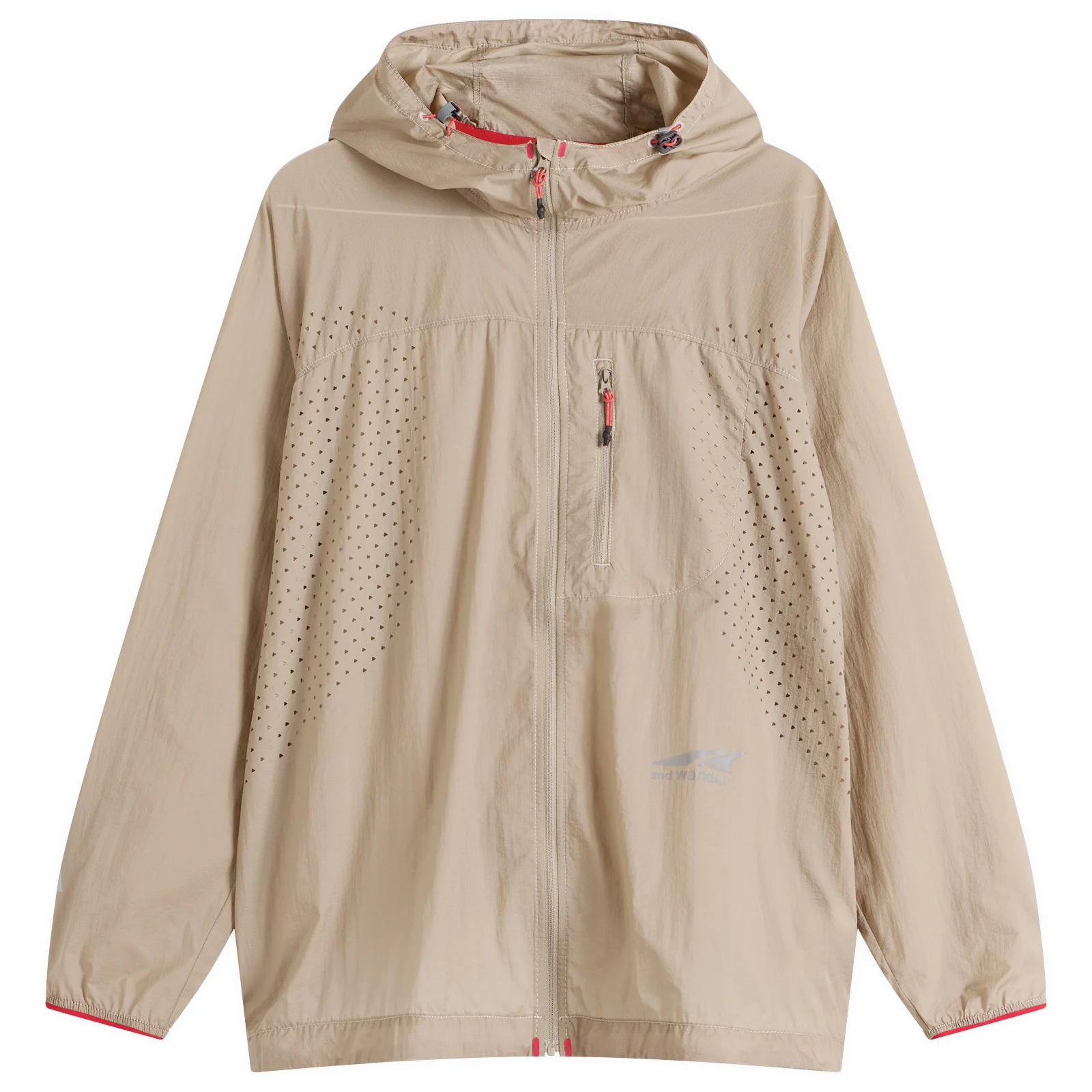 and wander x Altra Ventilation Wind Jacket