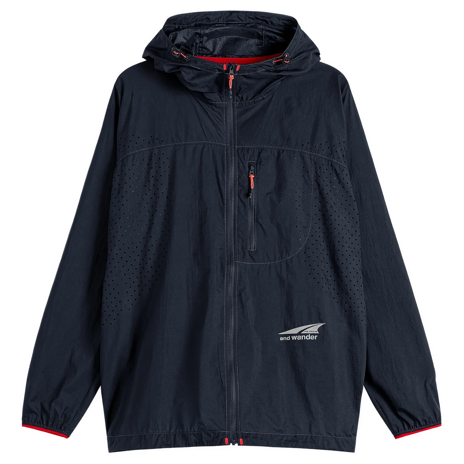 and wander x Altra Ventilation Wind Jacket