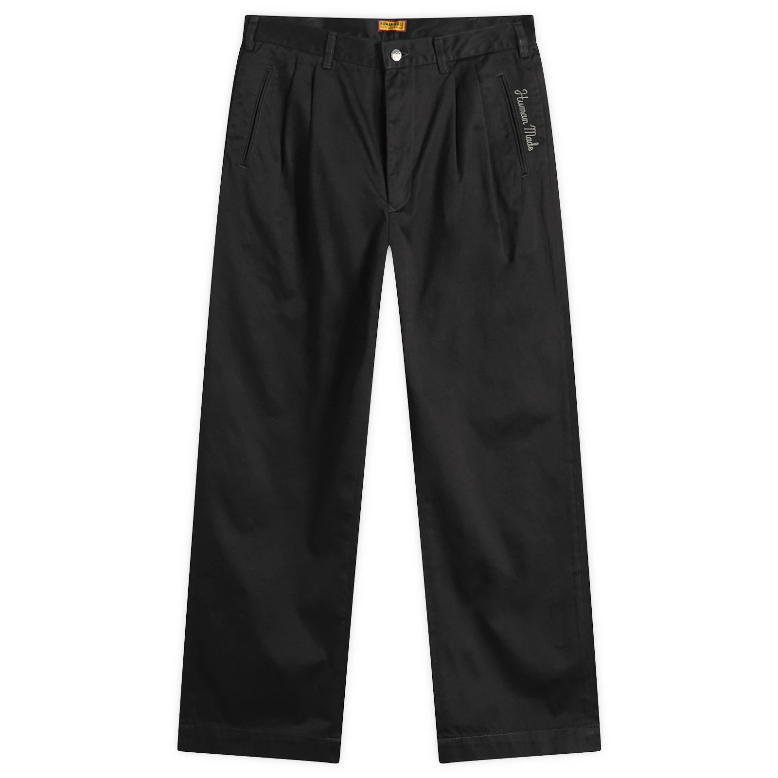 Human Made Double Pleated Wide Chino Pants