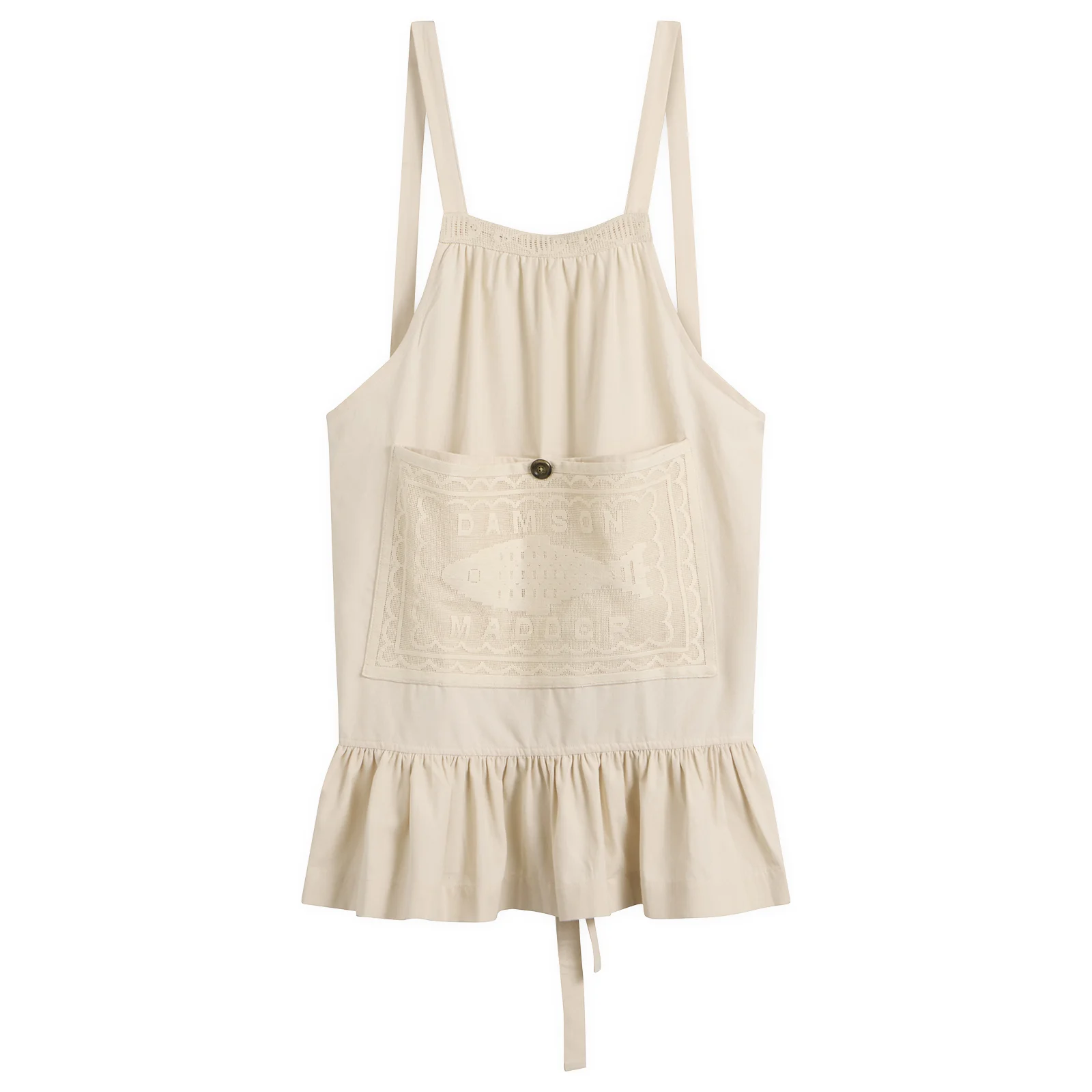 Damson Madder Nonna House - Ercu Filet Lace Apron