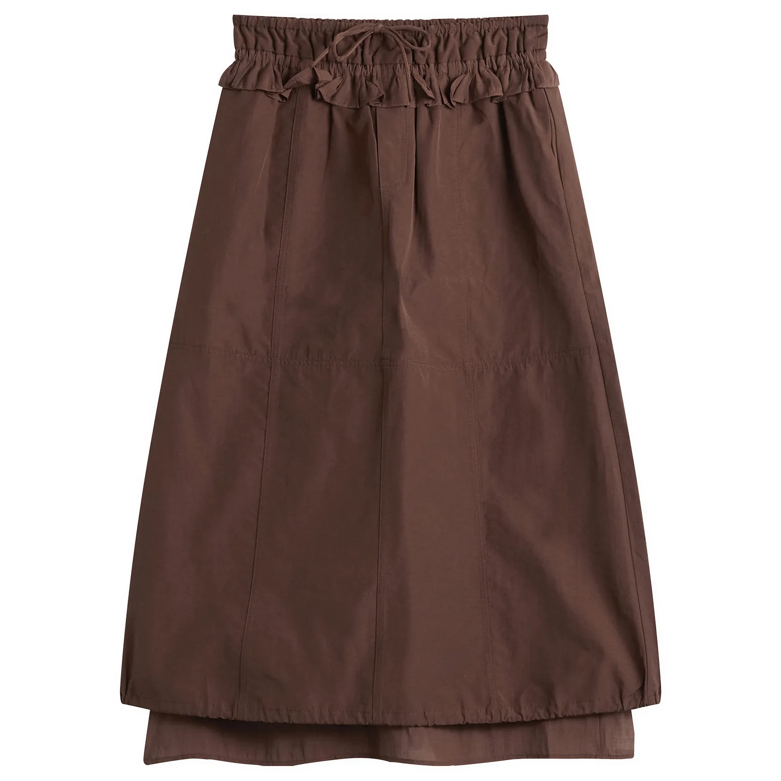 Damson Madder Amber Panel Midi Skirt