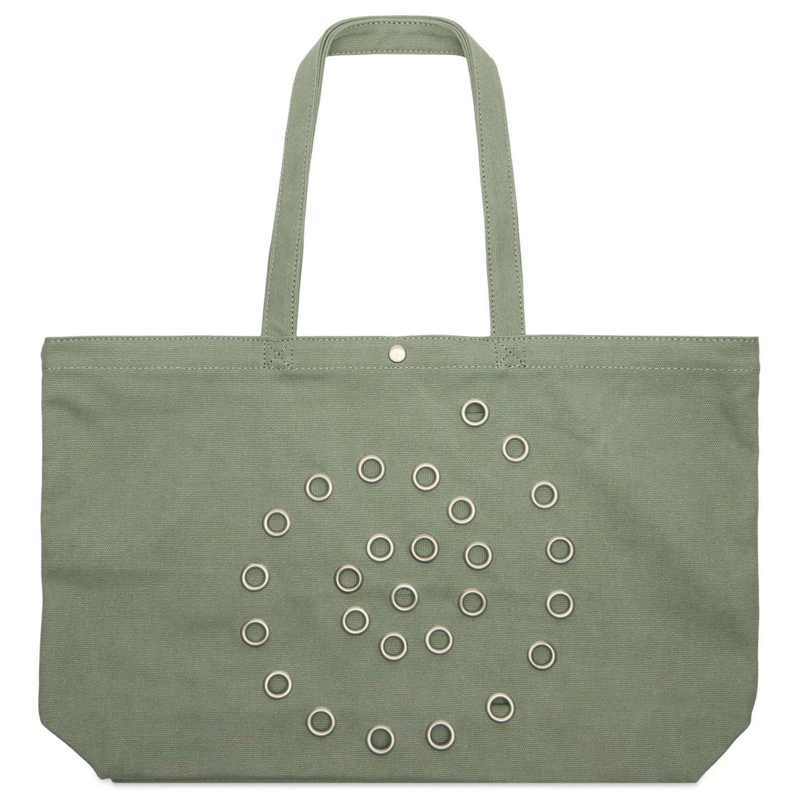 Damson Madder Raine Swirly Eyelet Tote Bag - Mint