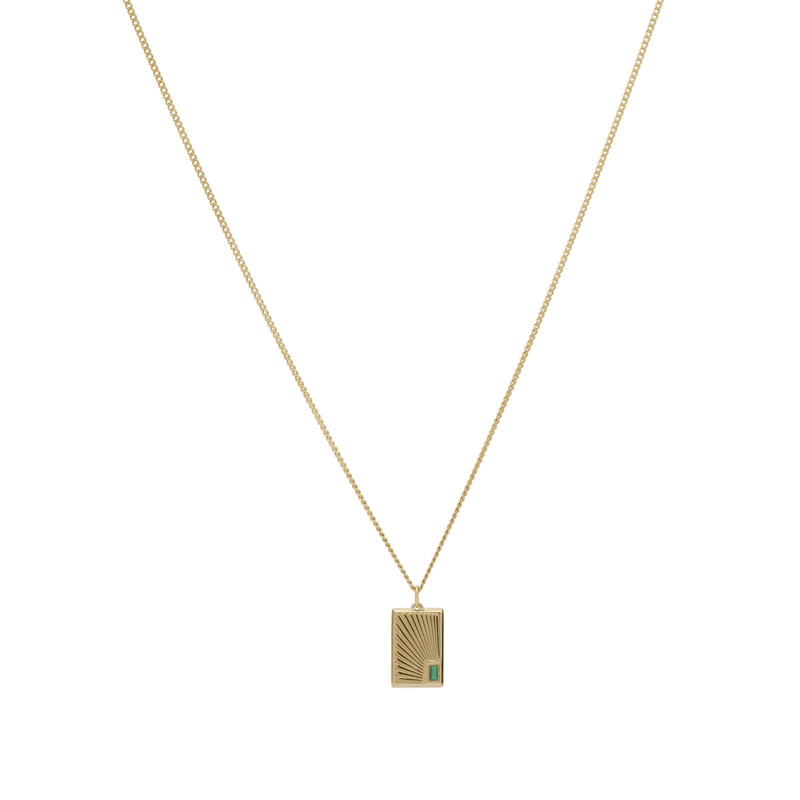 Miansai Luma Agate Pendant Necklace