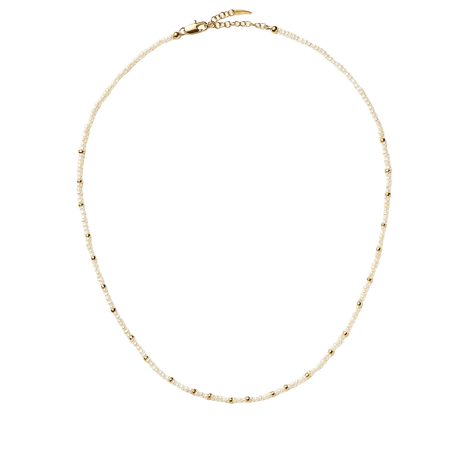 Missoma Micro Pearl Beaded Necklace