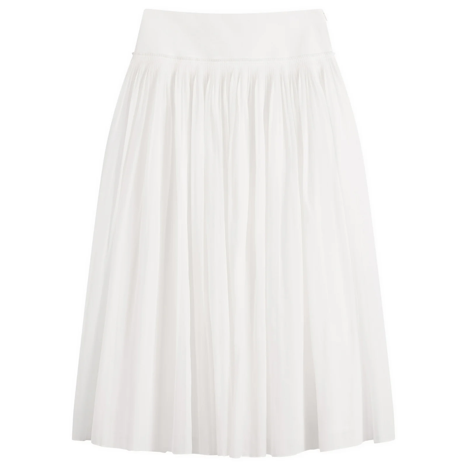 Rohe Pleated cotton muslin skirt