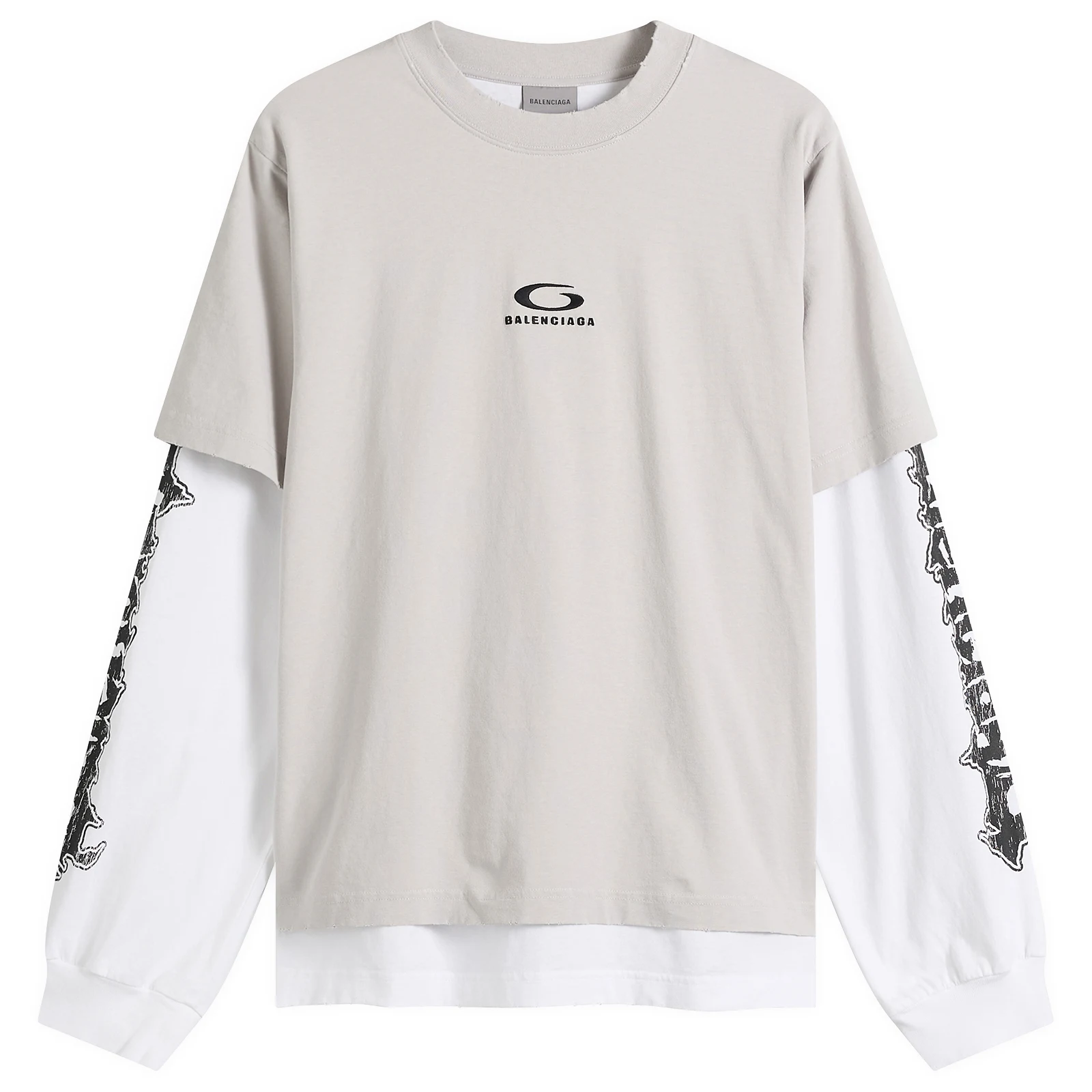 Balenciaga Metal Merch Double T-Shirt