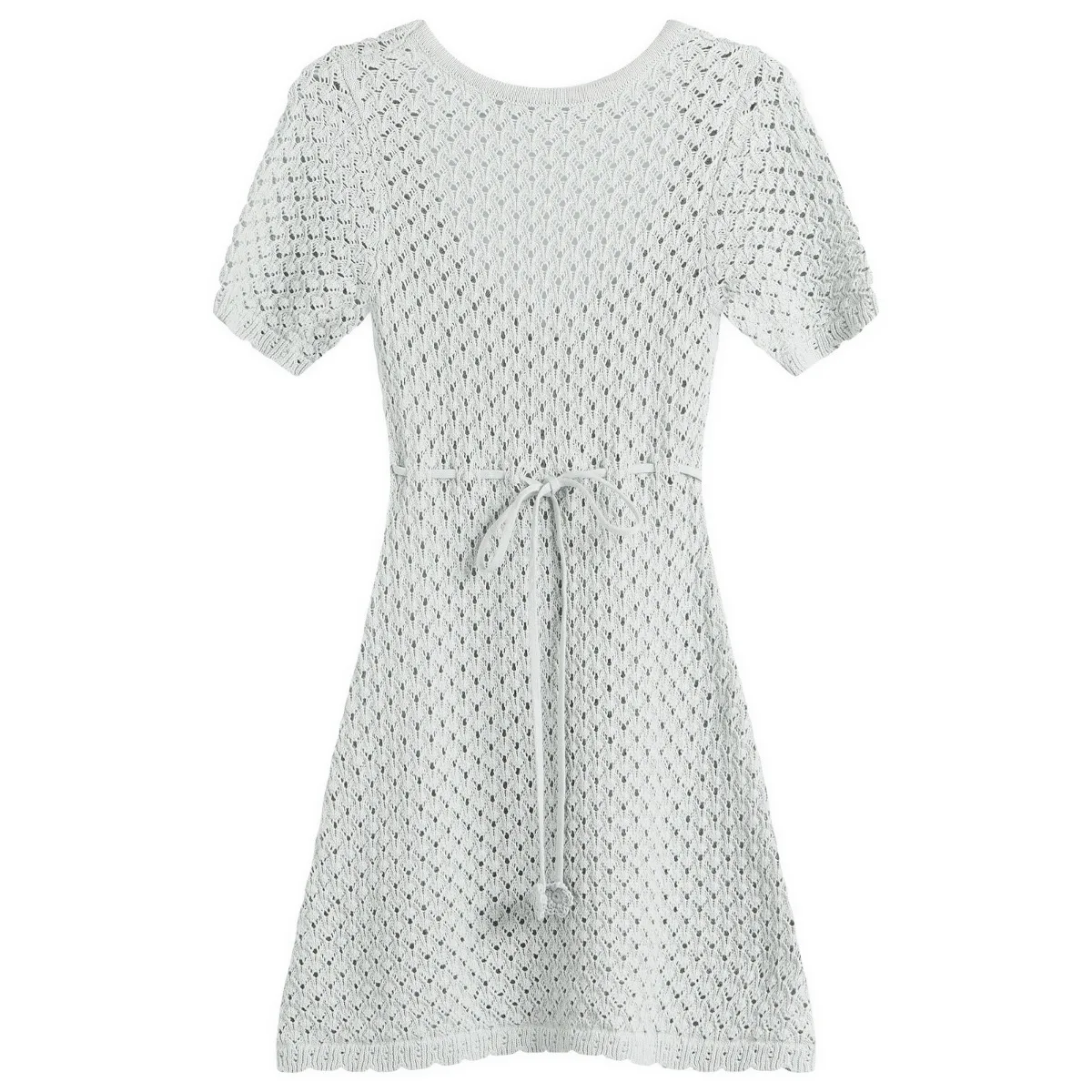 My Mum Made It Lace Knit Mini Dress