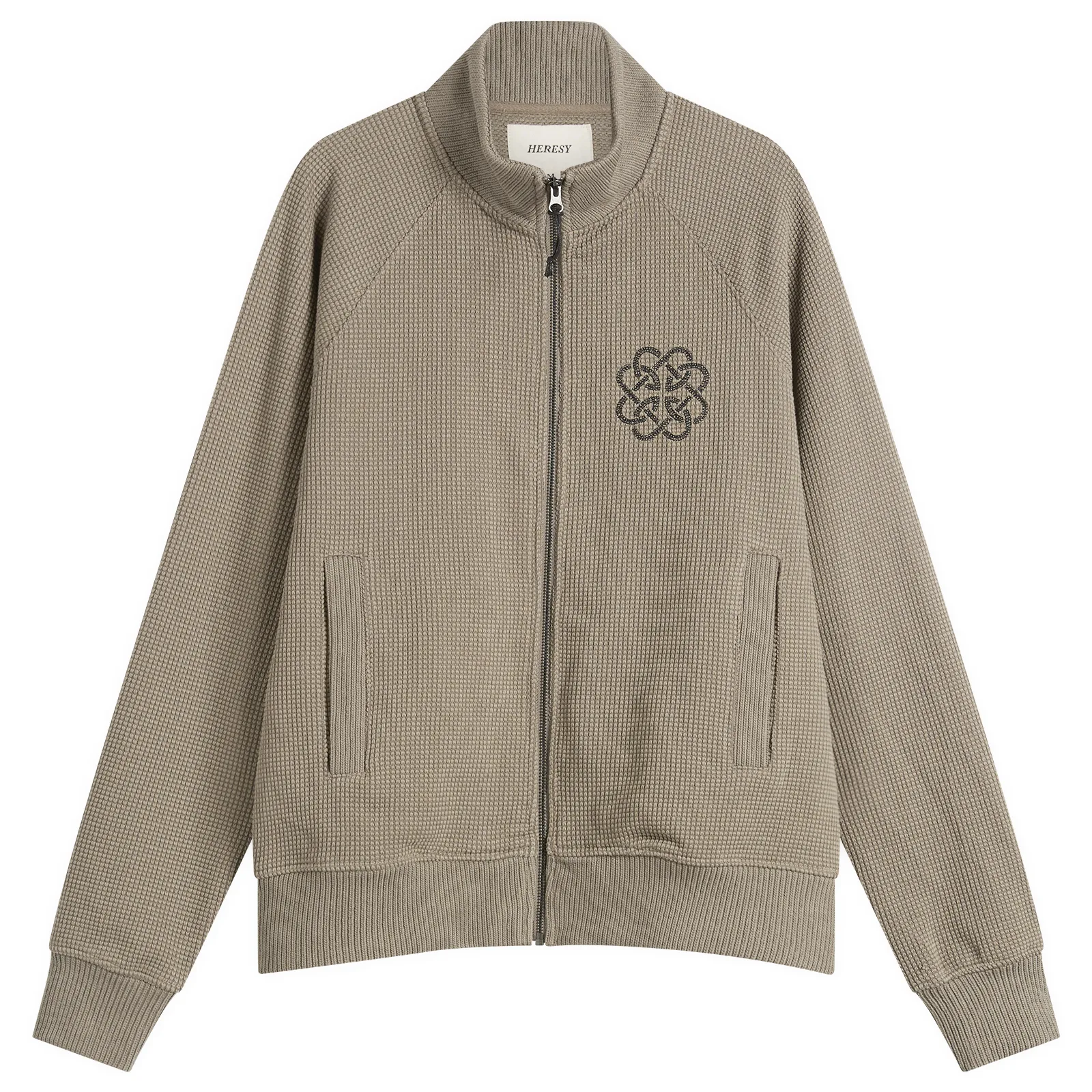 Heresy Knot Zip Knit Cardigan