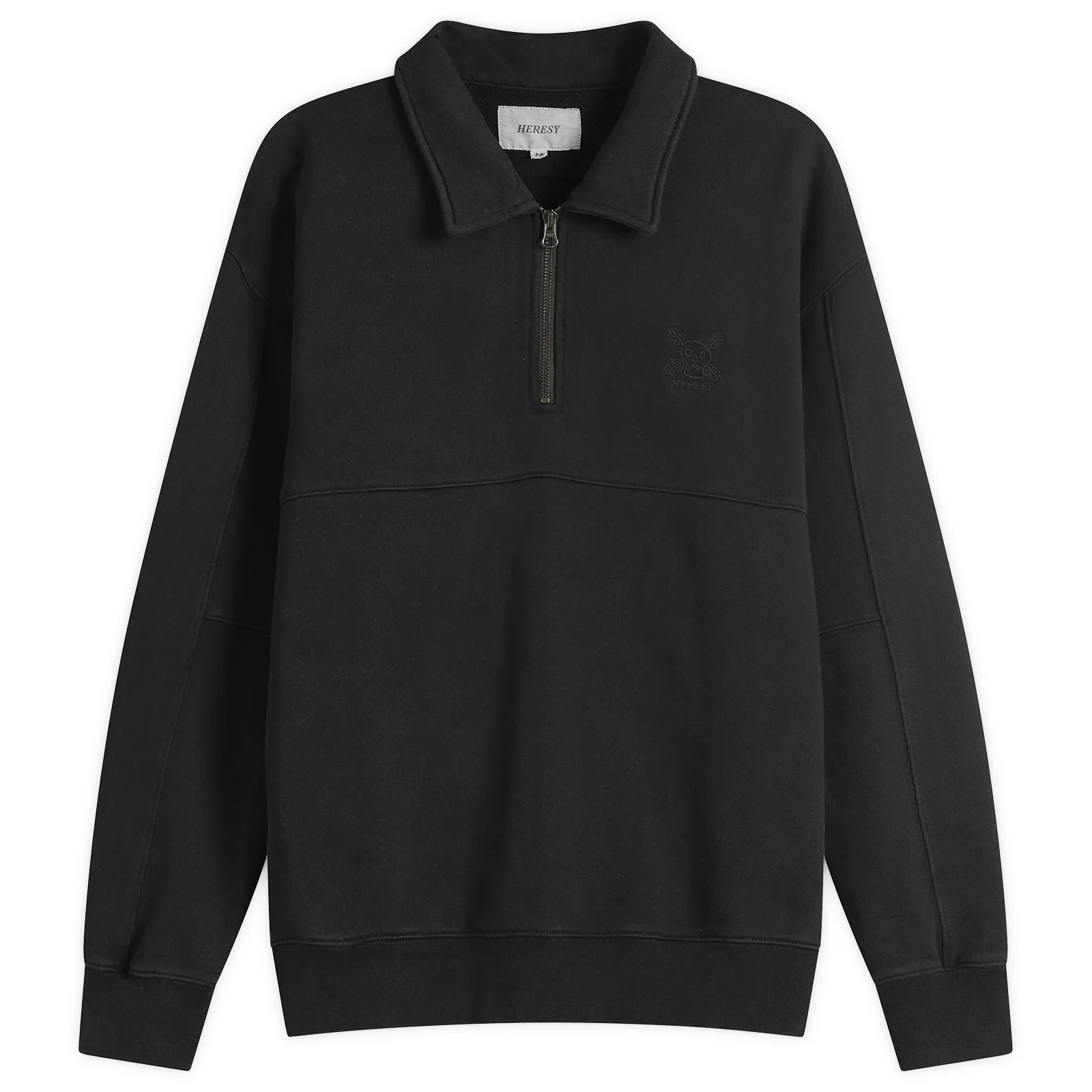 Heresy Green Man Quarter Zip Sweatshirt