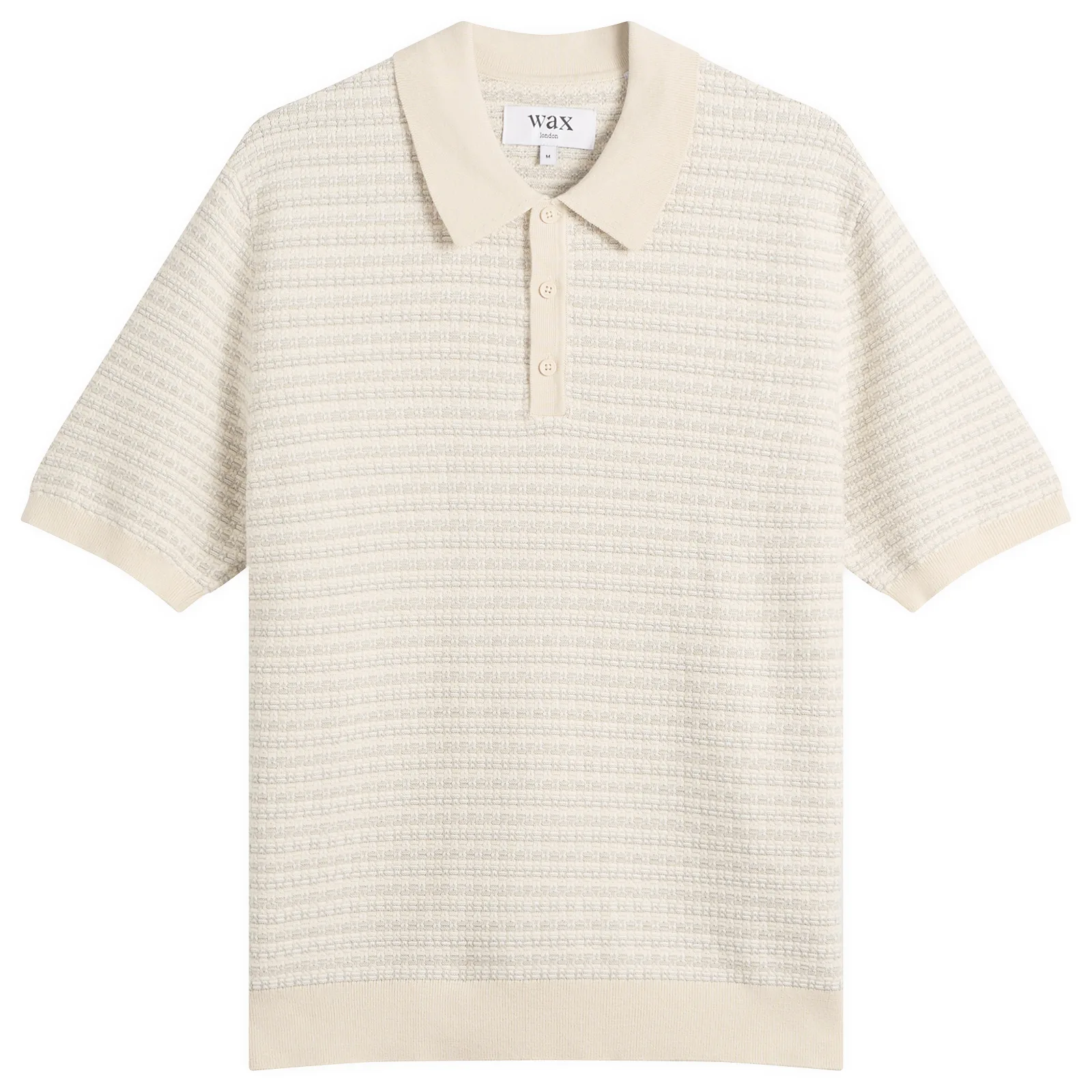 Wax London Naples Mini Geo Knit Polo