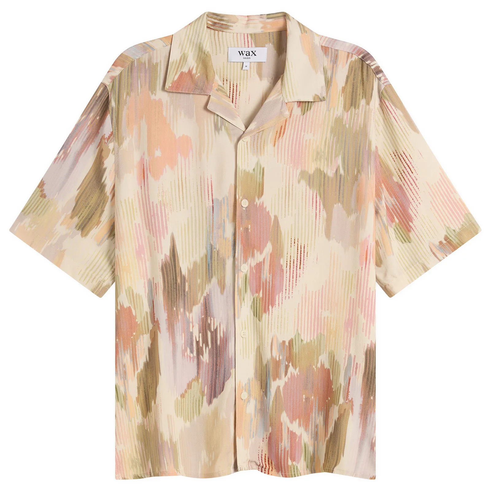 Wax London Didcot Corrigated Floral Vacation Shirt