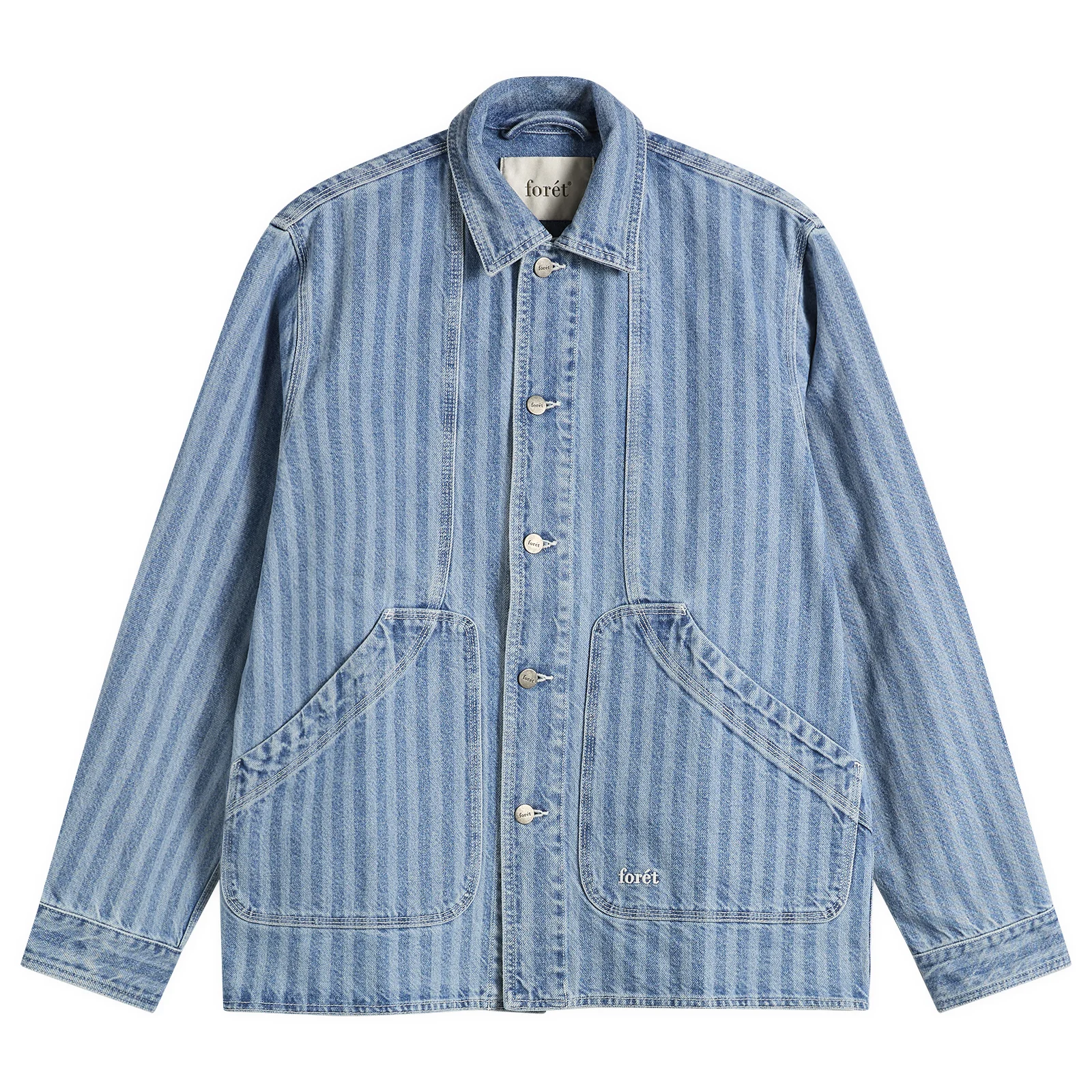 Foret Berry Denim Overshirt