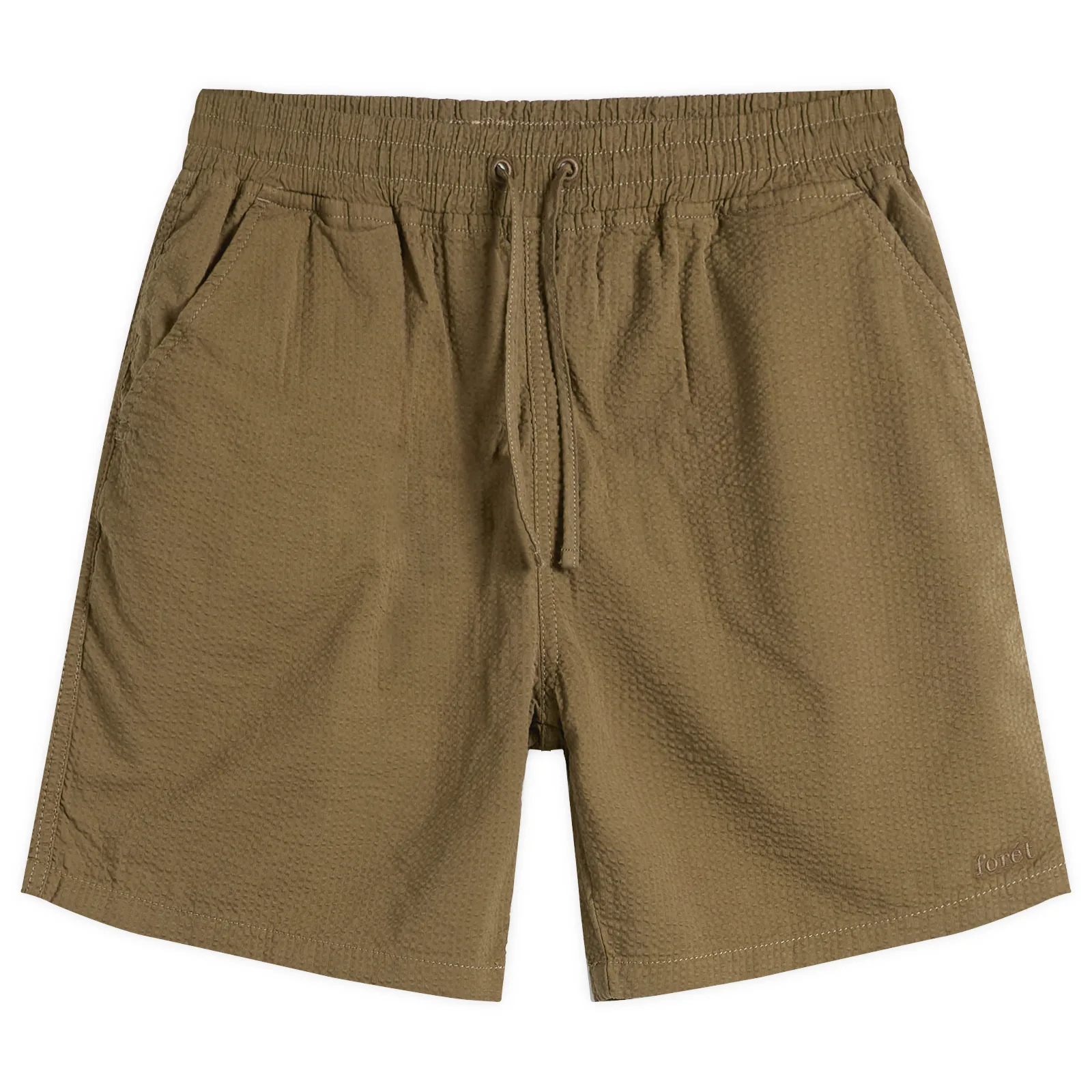 Foret Hush Seersucker Shorts