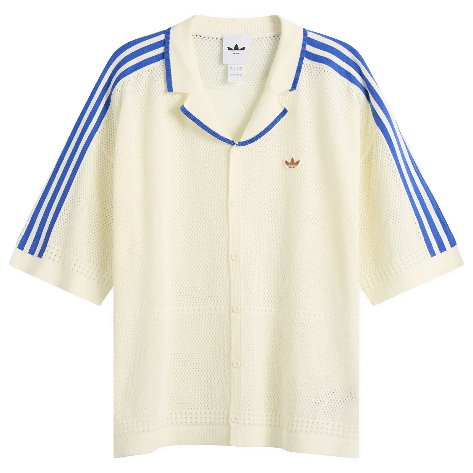 adidas Knitted Short Sleeve Shirt