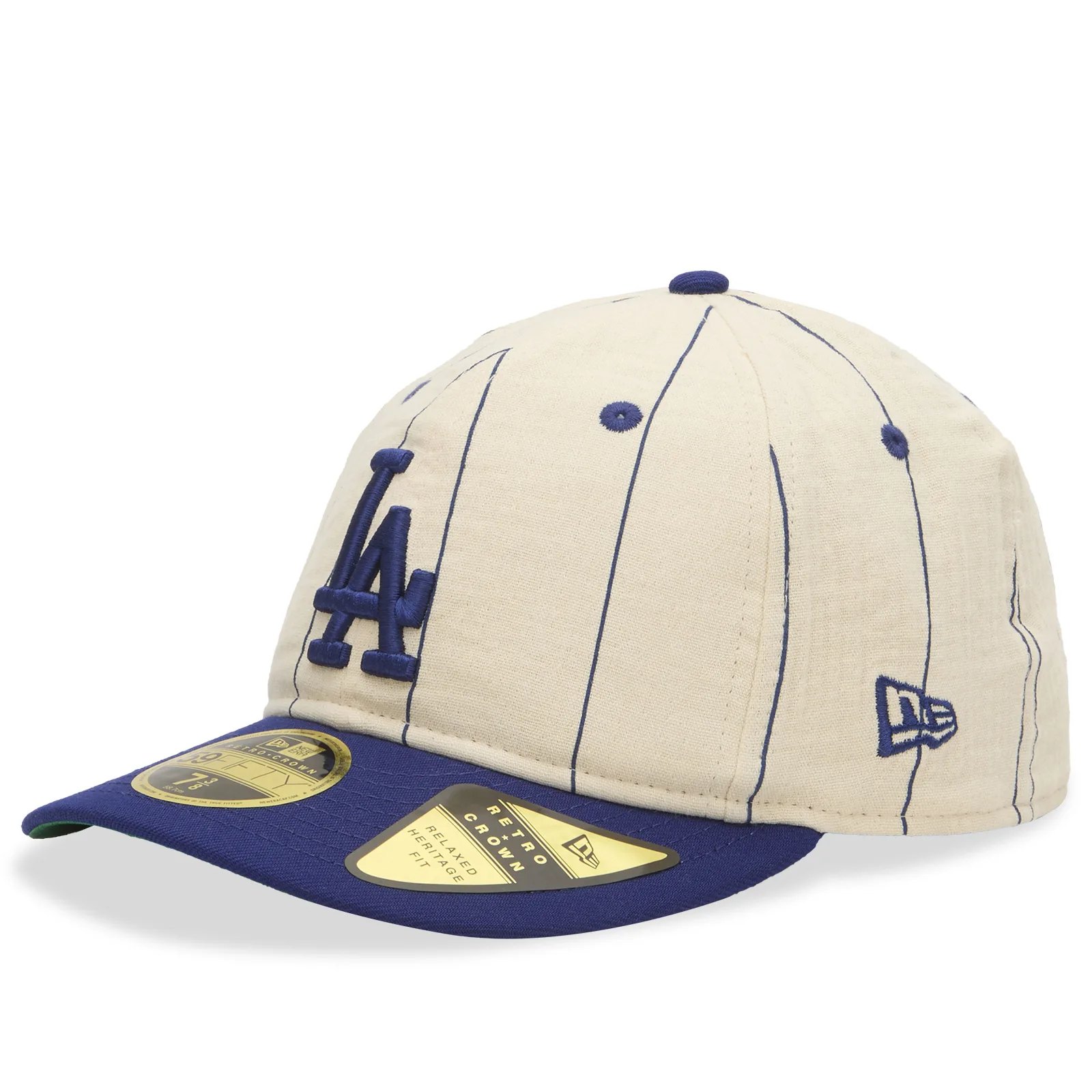New Era LA Dodgers Linen 59Fifty Cap