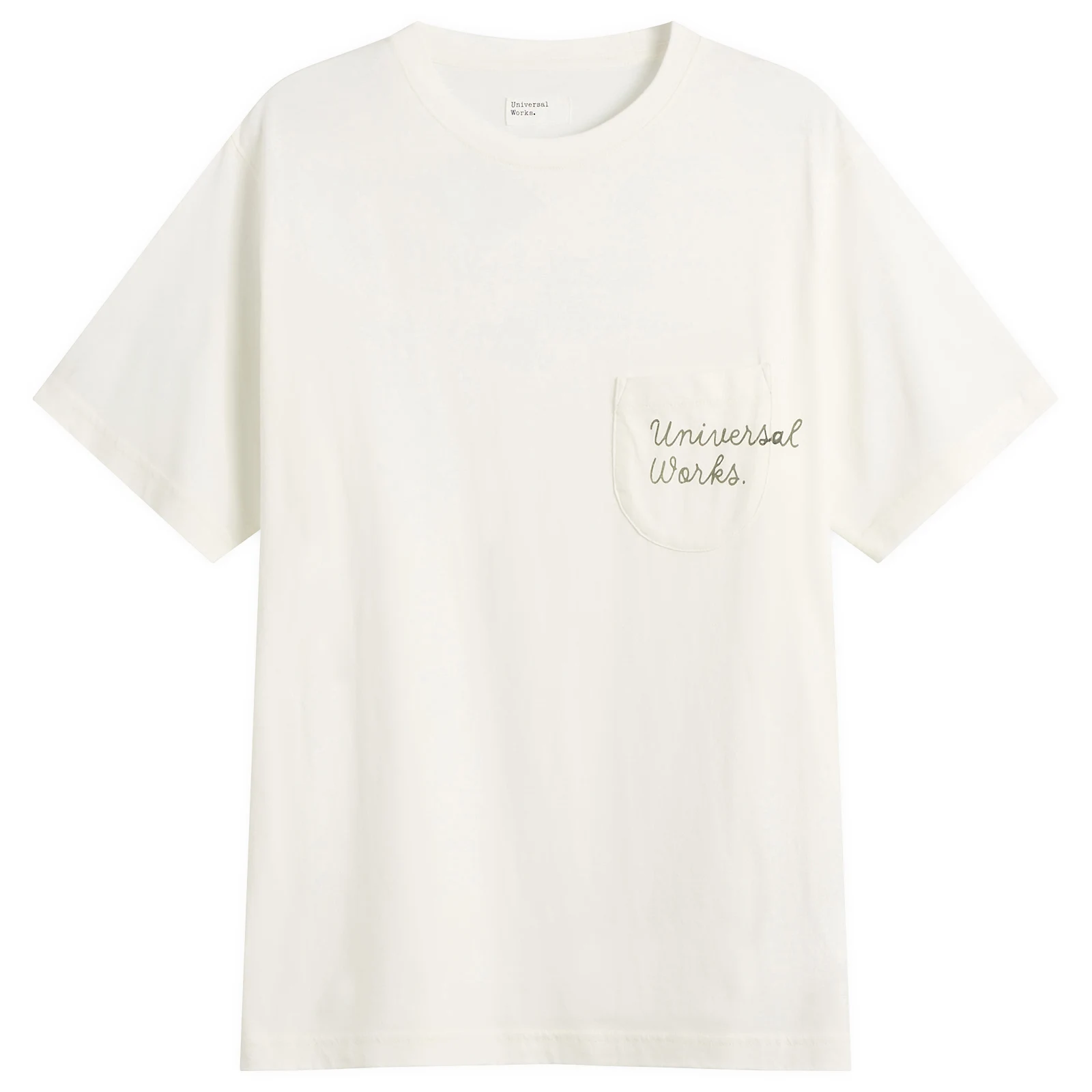 Universal Works Script Logo Pocket T-shirt