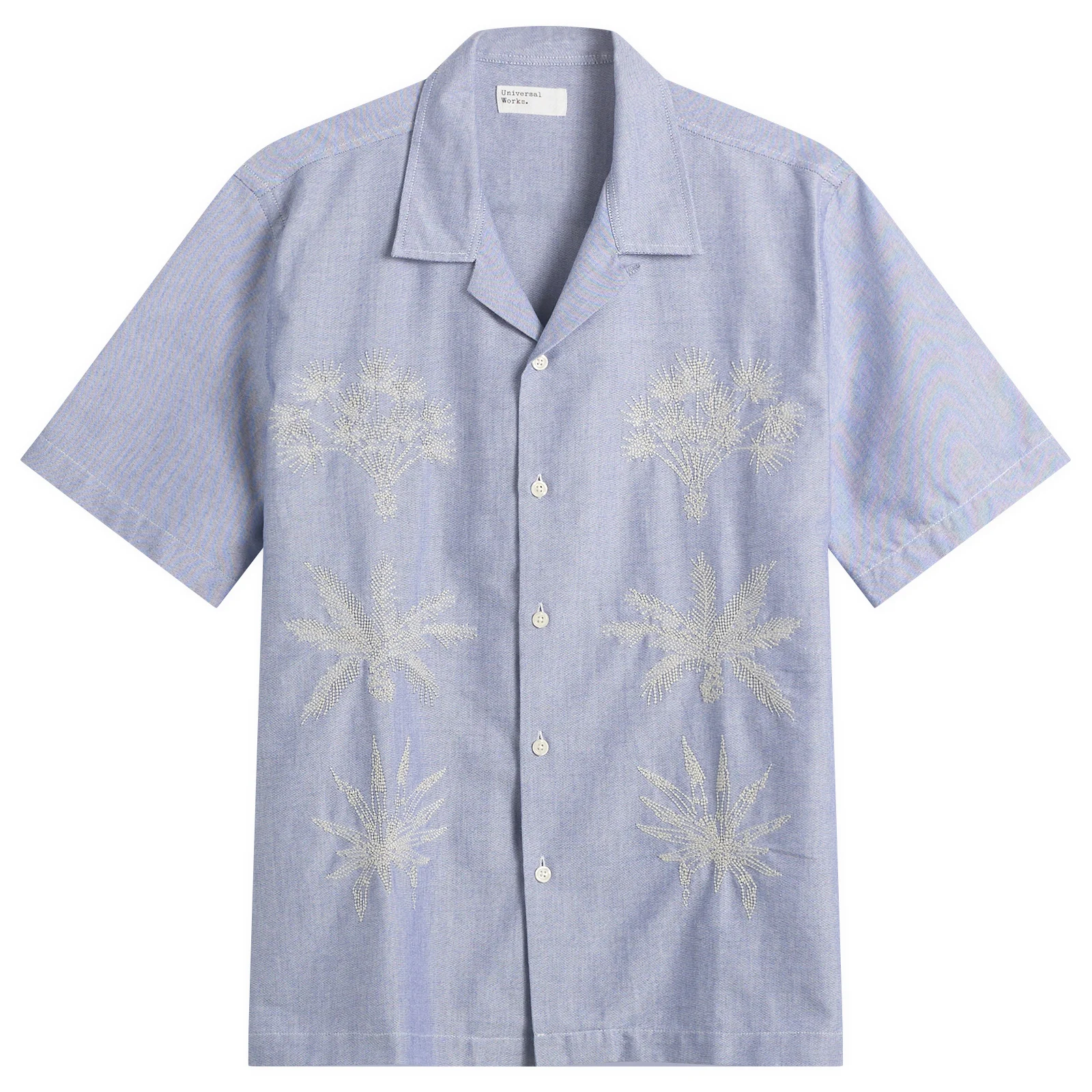 Universal Works Oxford Shirting Road Trip Shirt
