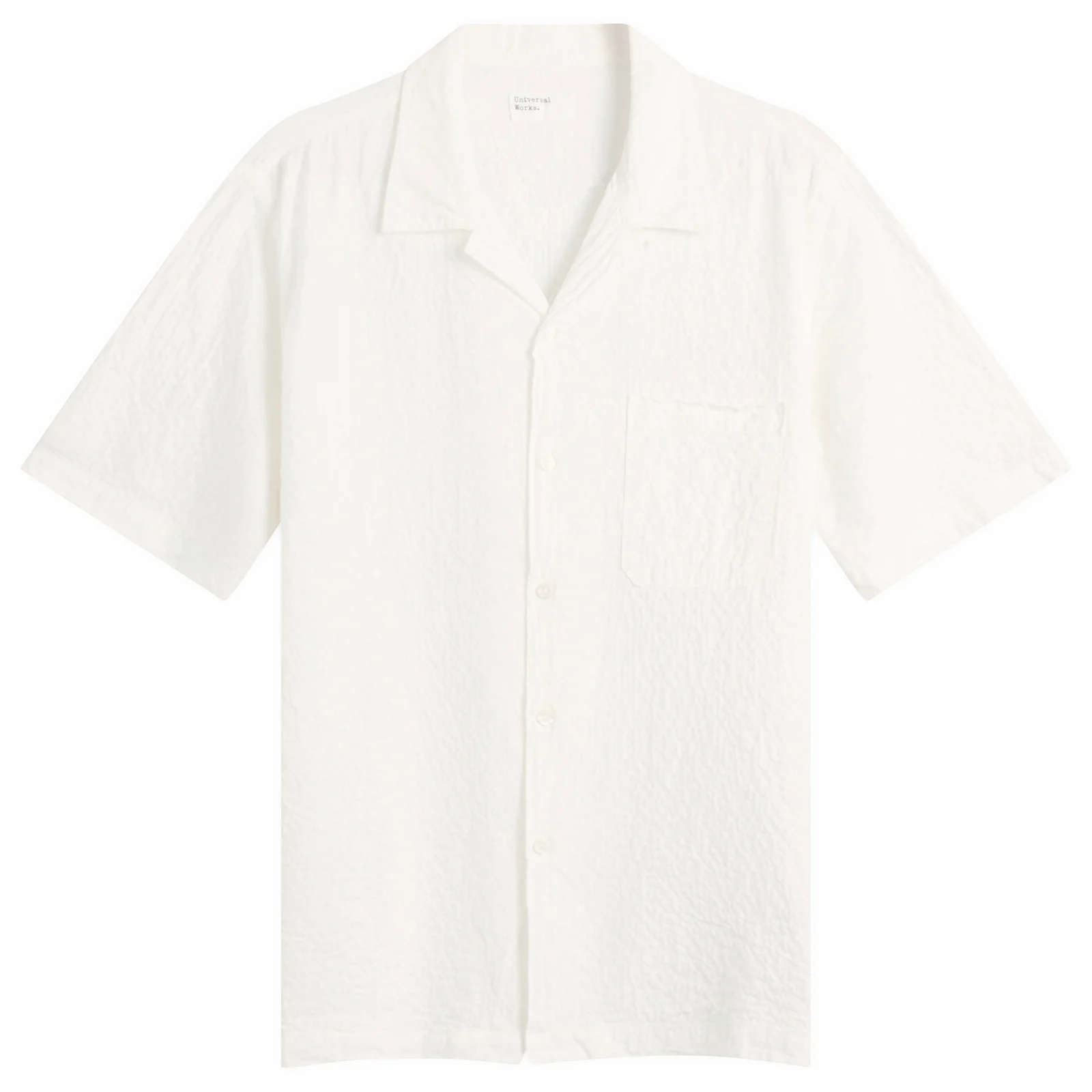 Universal Works Arten Seersucker Road Shirt