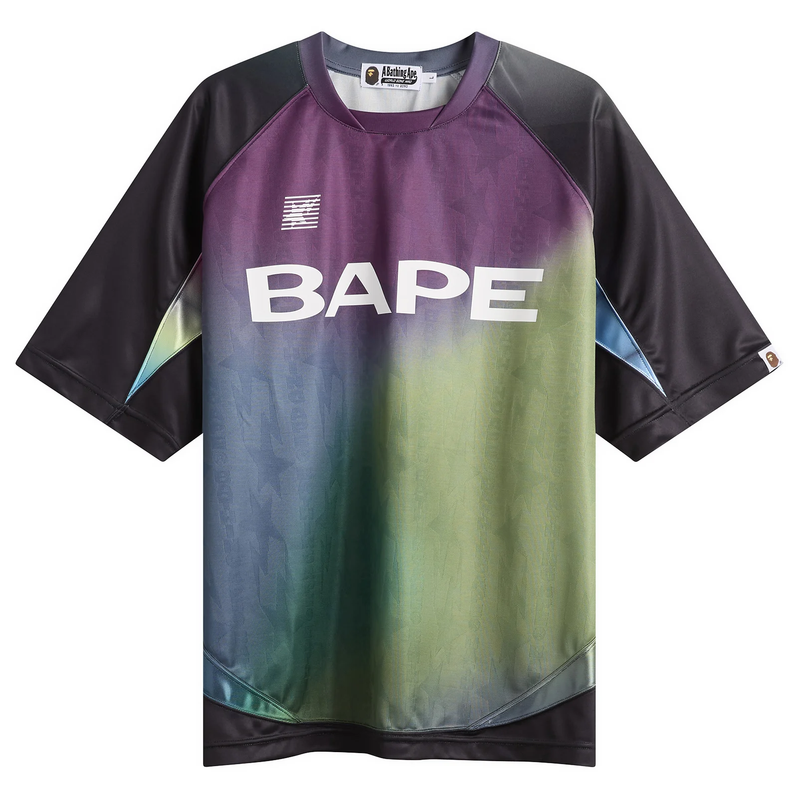 A Bathing Ape Tie Dye Football Jersey