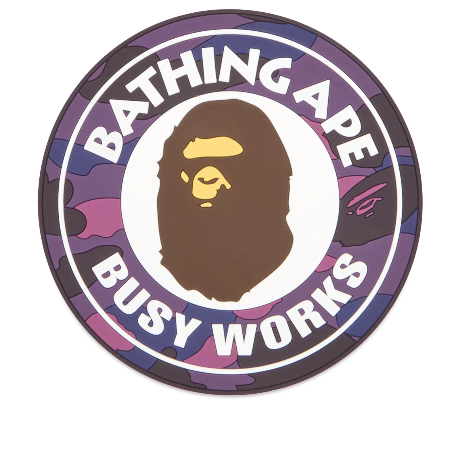 A Bathing Ape Colour Camo Busy Works Coasters