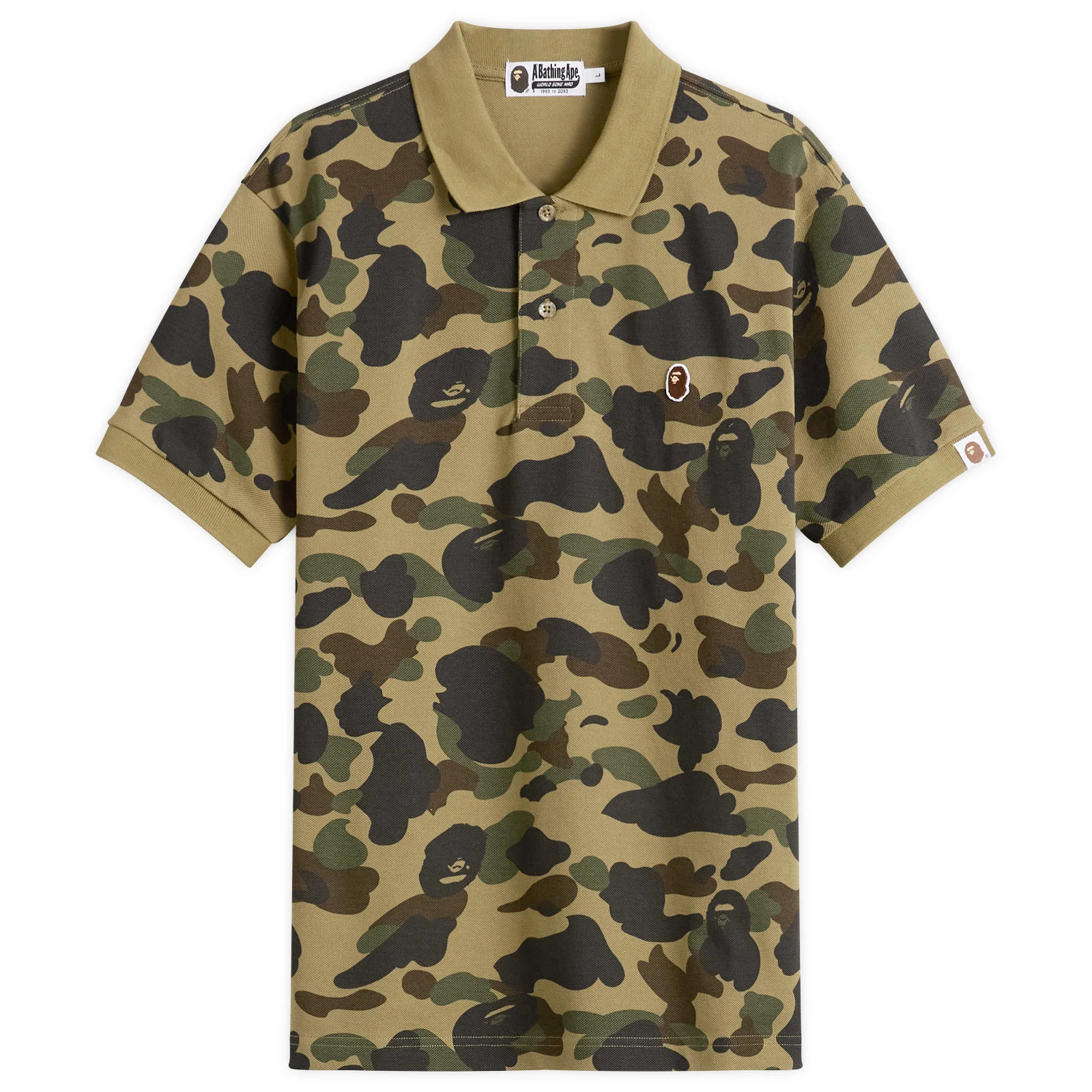 A Bathing Ape 1st Camo One Point Polo