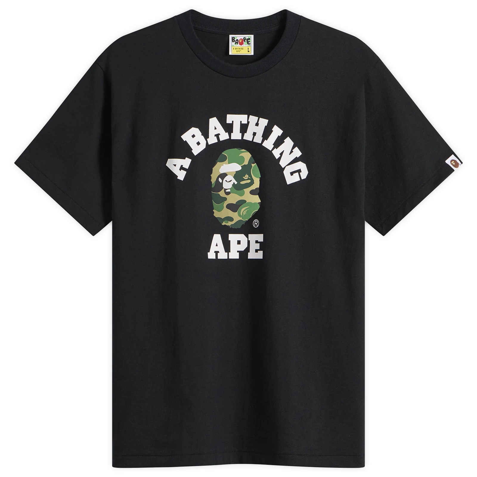 A Bathing Ape ABC Camo College T-Shirt