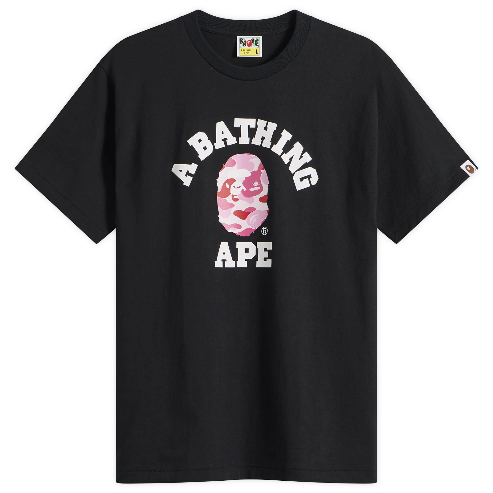 A Bathing Ape ABC Camo College T-Shirt