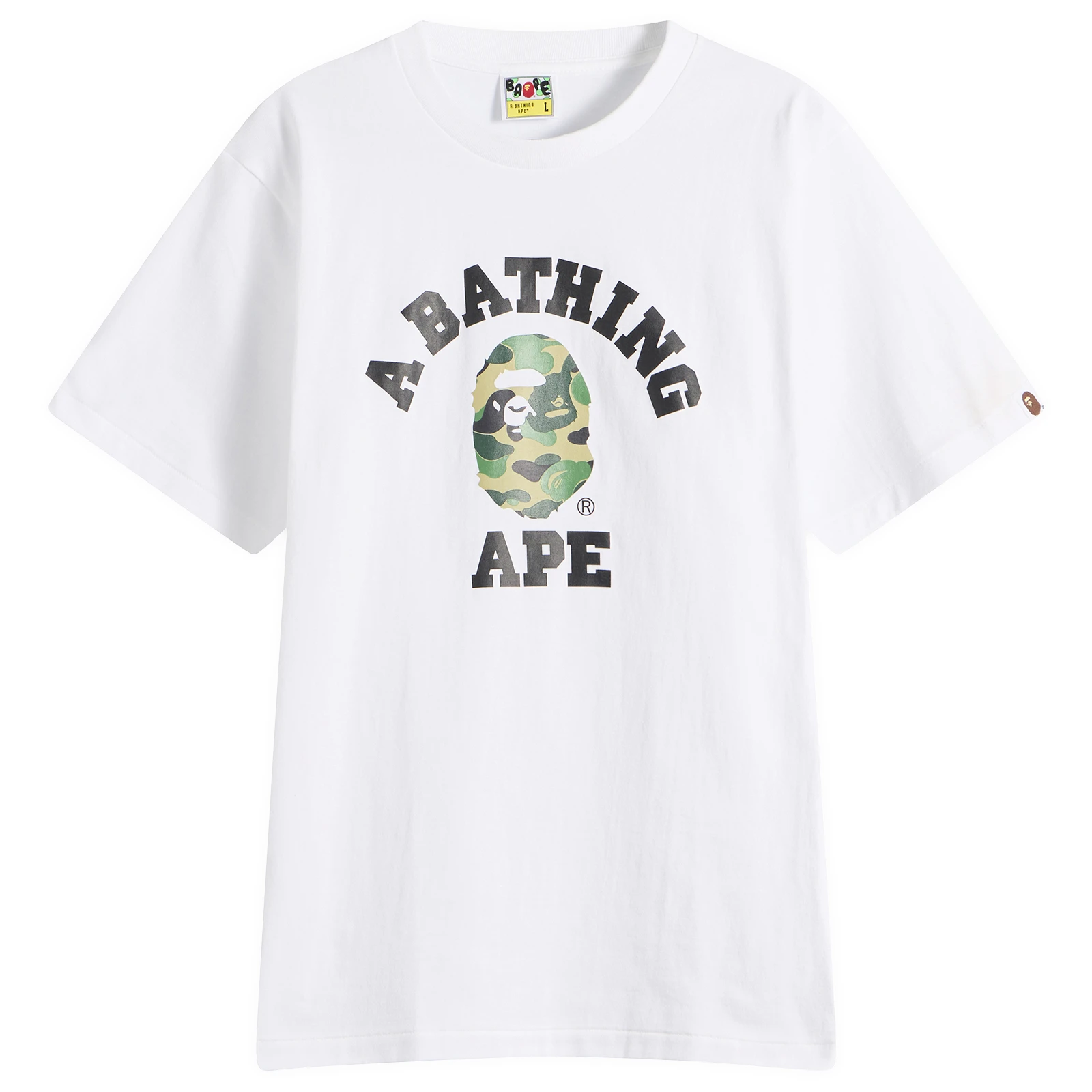 A Bathing Ape ABC Camo College T-Shirt