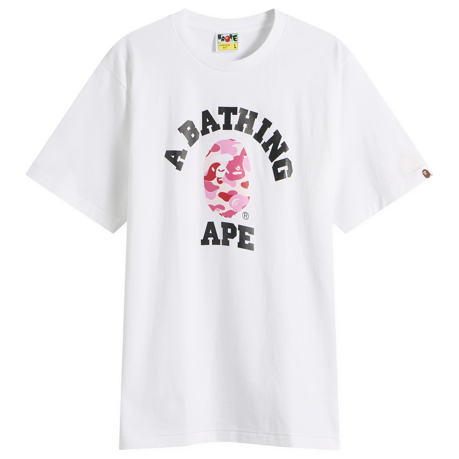 A Bathing Ape ABC Camo College T-Shirt