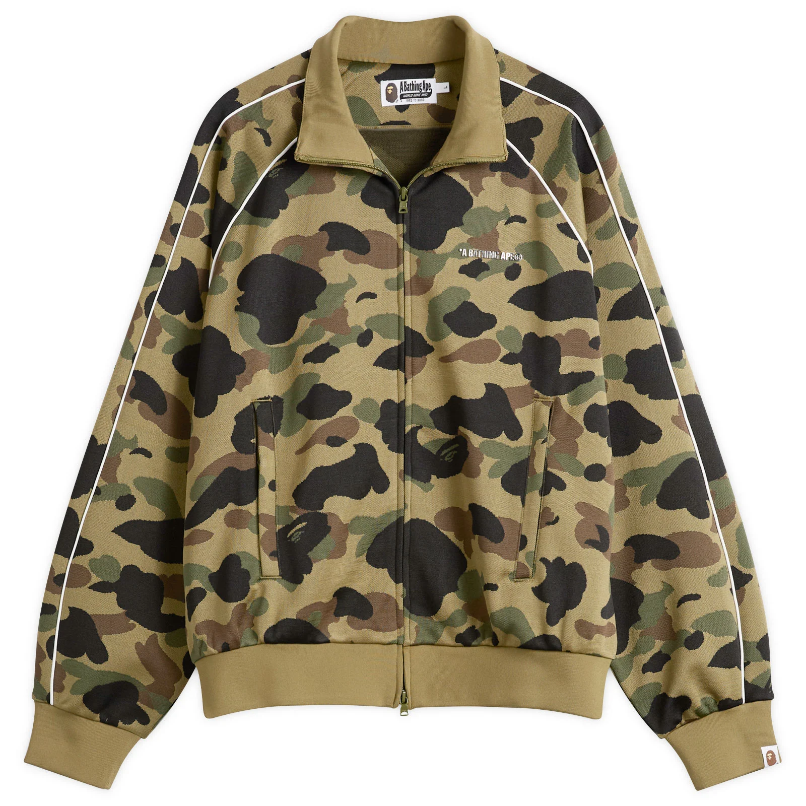 A Bathing Ape 1st Camo Logo Track Jacket